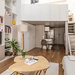 Bright And Chic Duplex With Ac, Heart Of Paris 9Th