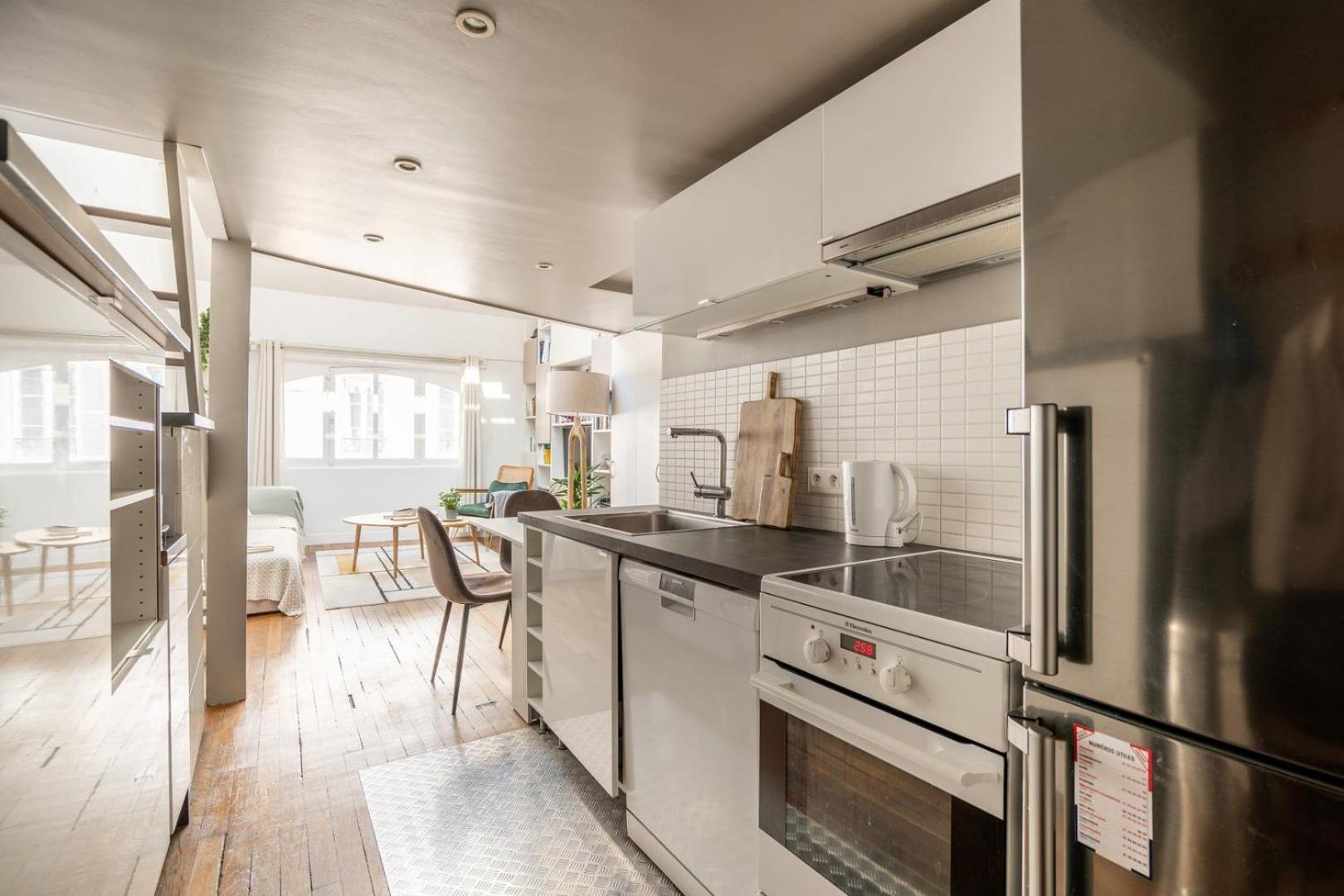 Appartamento Bright And Chic Duplex With Ac, Heart Of 9th